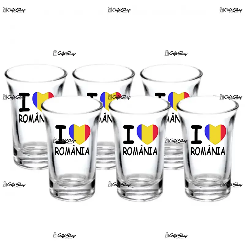 I love romania, pahar shout, model 024b